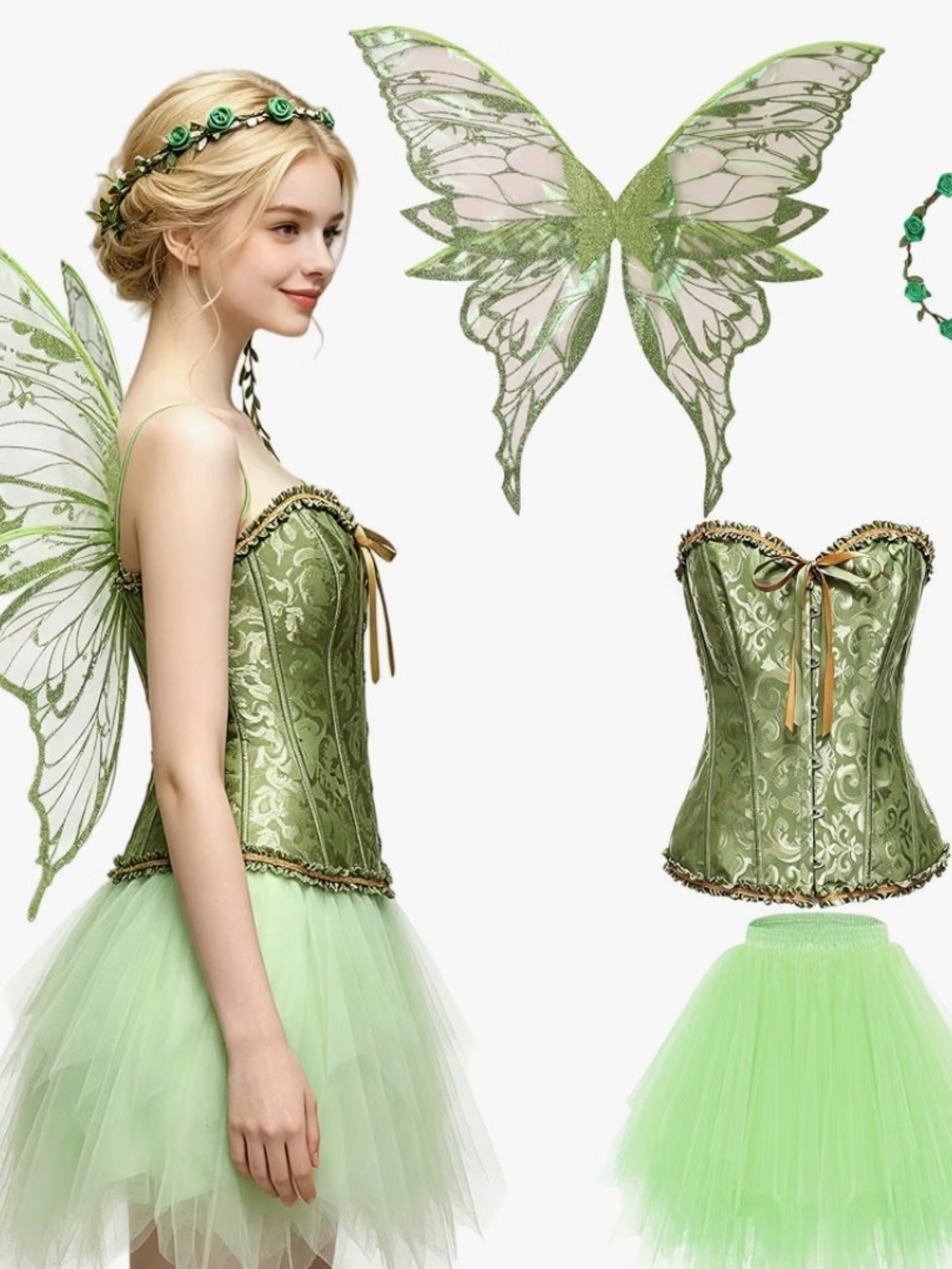 NWT Green Fairy Costume